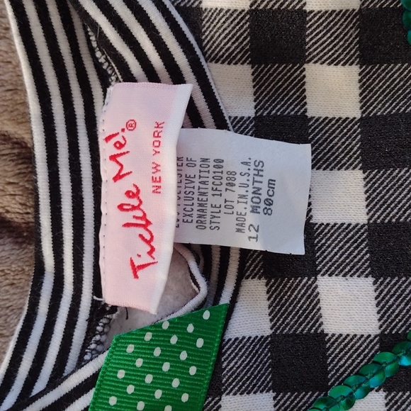 Girls Outfit Tickle Me! Size 12 Months with Headband - Picture 3 of 4